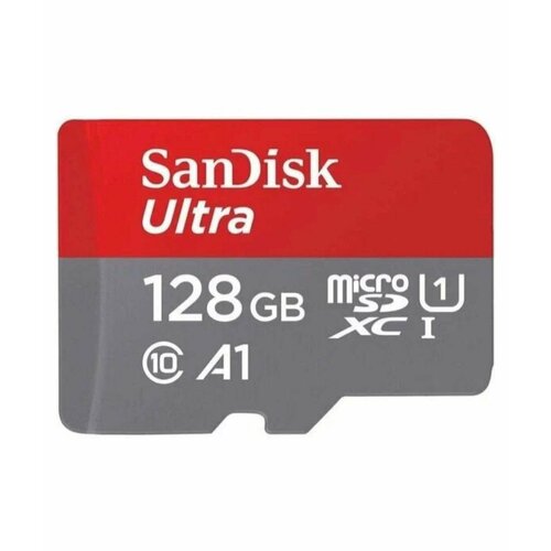 Карта памяти SanDisk Ultra microSDXC 128 ГБ