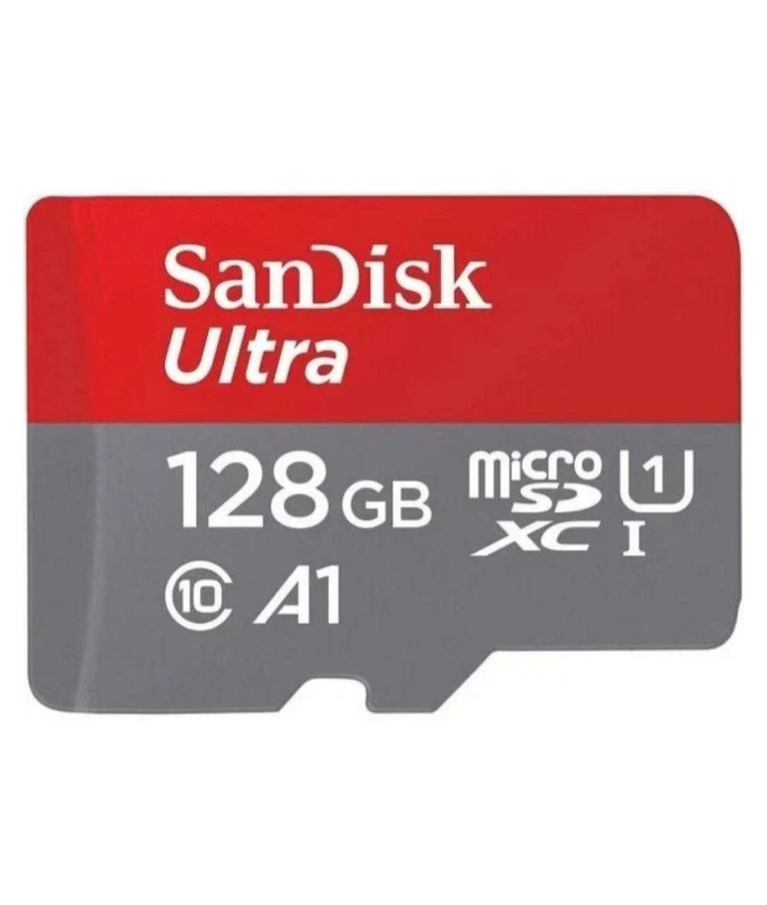 Карта памяти SanDisk Ultra microSDXC 128 ГБ