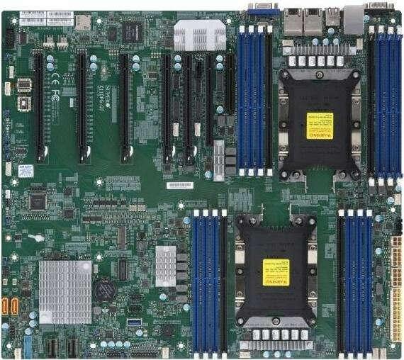 MBD-X11DPG-QT-B Socket P LGA-3647, Intel® C621, DDR4 SDRAM,7 PCI-E slots, SAS 3.0/SATA 3.0/NVMe hot-swap HDD/SSD support, Dual LAN with Intel® X550 10G