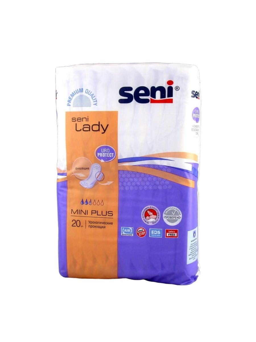 Прокладки урологические Seni Lady Mini Plus - фото №4