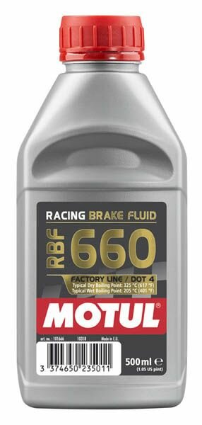 Жидкость тормозная 0.5л RBF 660 FL MOTUL