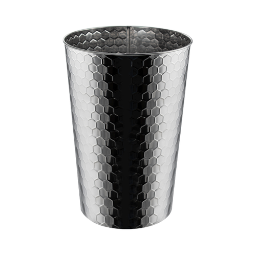 Ведро круглое 15 л с ромбическим рисунком офисное металлическое без крышки 1960₽