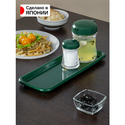 Поднос пластиковый Лоток 29х105х18 см зеленый 799₽