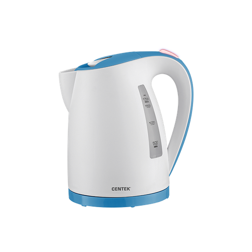 Чайник электрический 17Л 2200ВТ диск фильтр от НАК LED подсв пласт белый CENTEK 314100₽