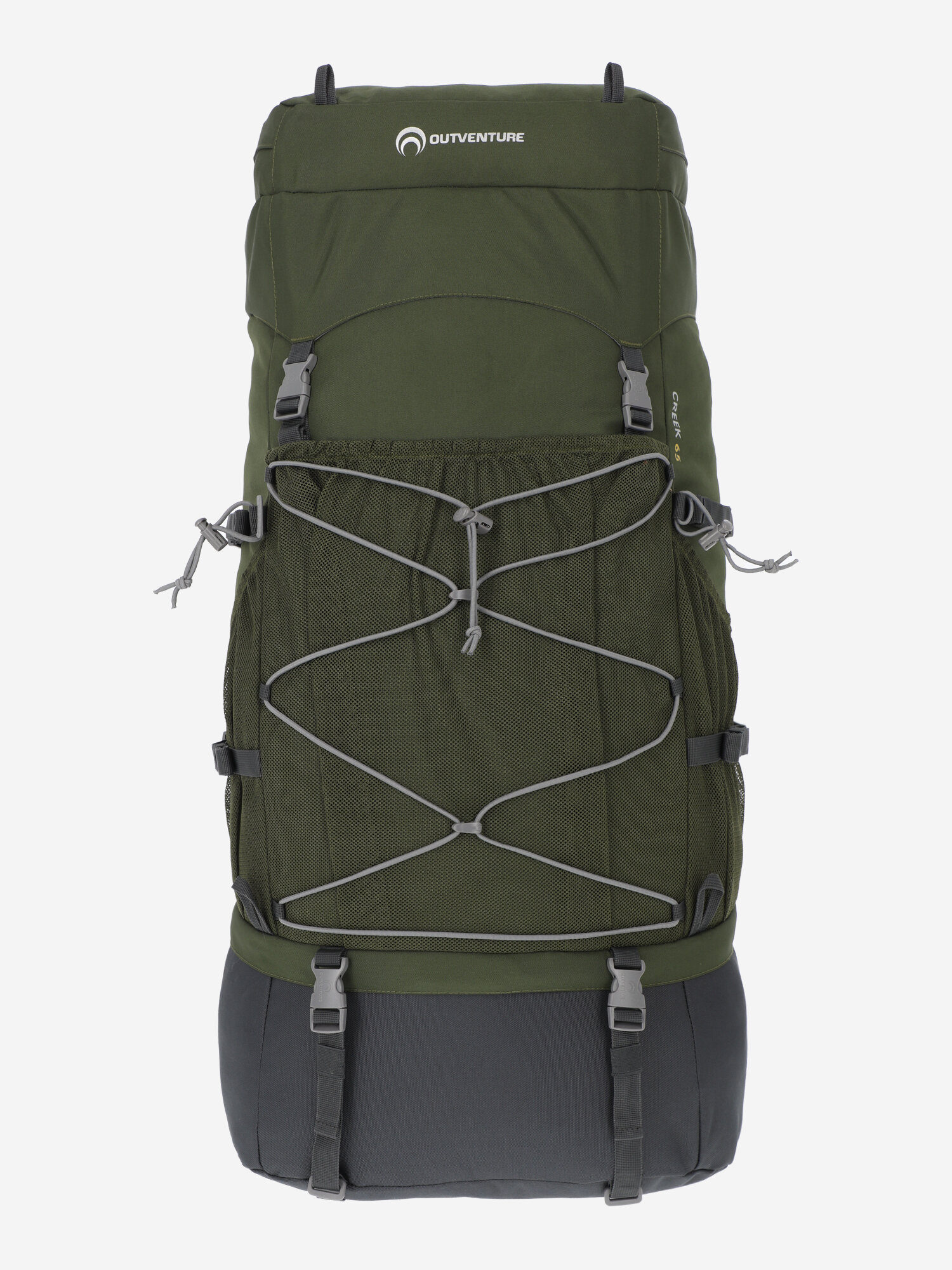 фото Рюкзак Outventure Creek 65 Зеленый; RUS: Б/р, Ориг: one size