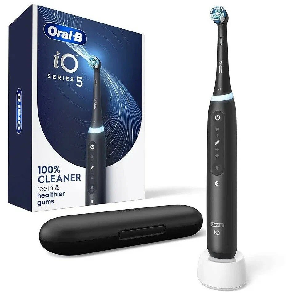 Электрическая зубная щетка Braun Oral-B iO 5, черный