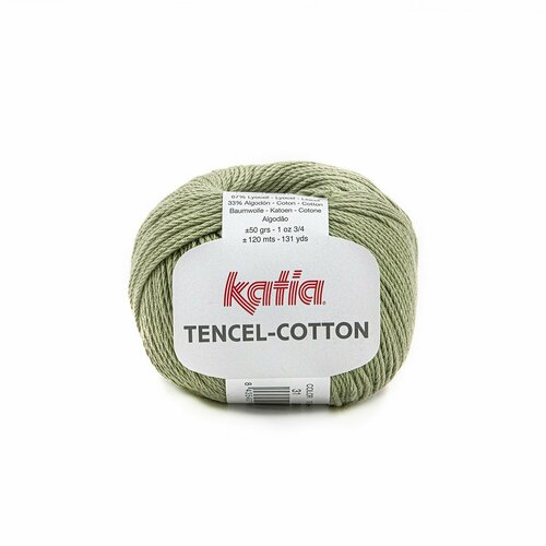 Пряжа для вязания Katia Tencel-Cotton (31 Pale green)