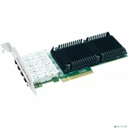 Mellanox Сетевое оборудование Lr-Link LRES1027PF-4SFP28 PCIe 4.0 x8, Intel E810, 4*SFP28 10/25G NIC Card (303851) lres1027pf 4sfp28 pcie v4 0 x8 4 sfp28 10 25g nic card 303851