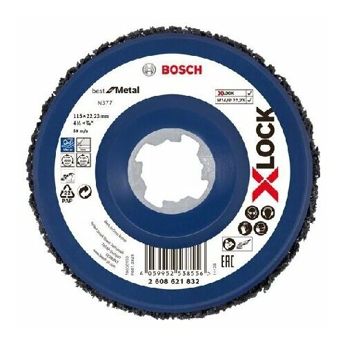 Диск отрезной 115мм 2608621832 Bosch Power Tools 4059952538556 6246₽