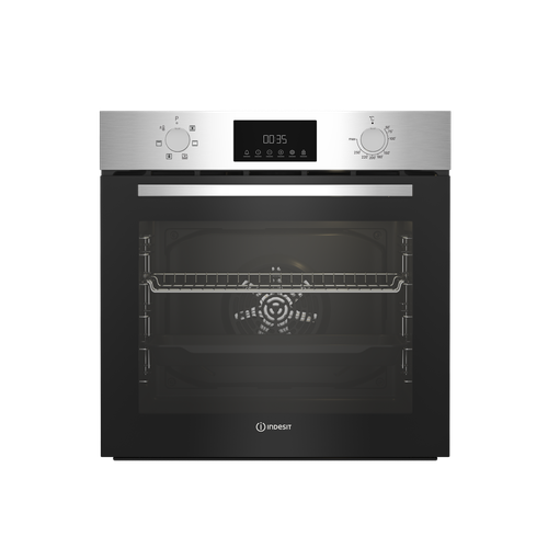 Электрический духовой шкаф Indesit IBFTE 3644 IX грильконвекция нержавеющая сталь 3532500₽