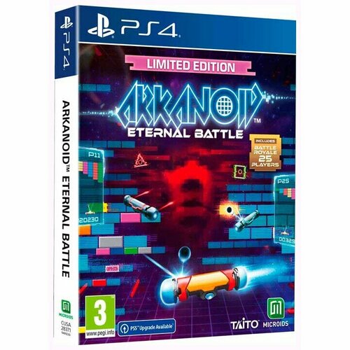 Игра Arkanoid: Eternal Battle Limited Edition (PS4) ps5 игра microids arkanoid eternal battle limited edition