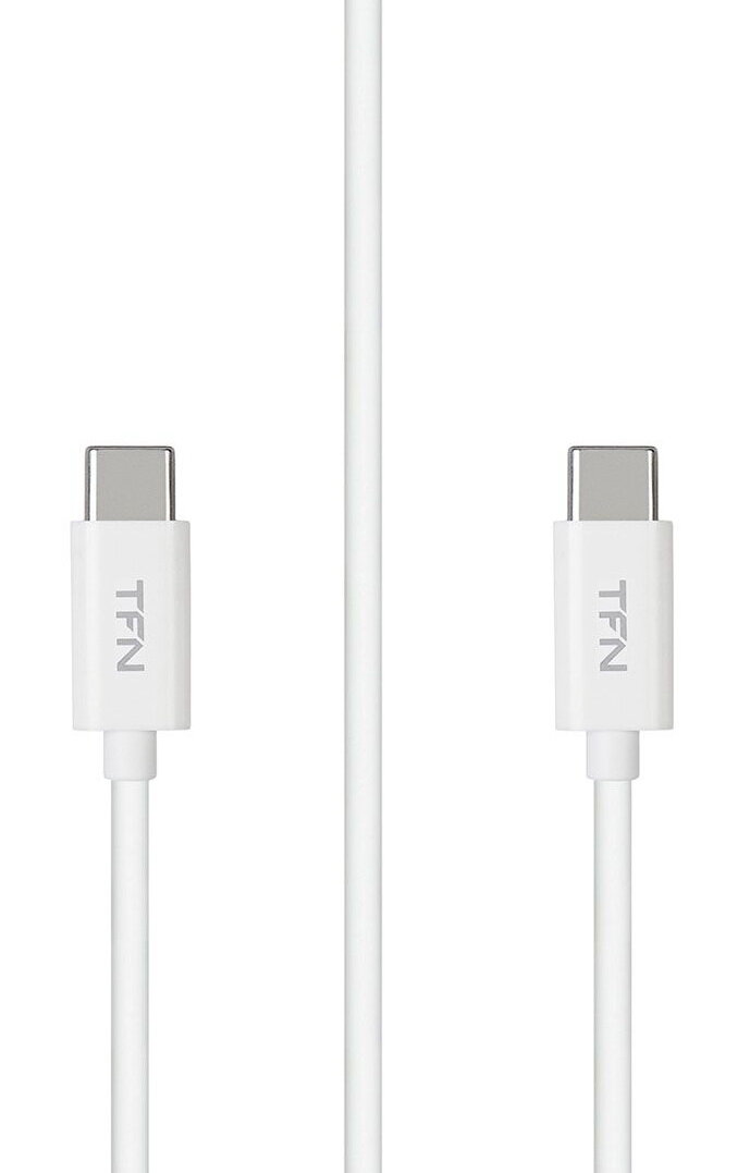 Кабель TFN USB Type-C (m), USB Type-C (m), 1м, белый [tfn-cusbcc1mtpwh] - фото №9