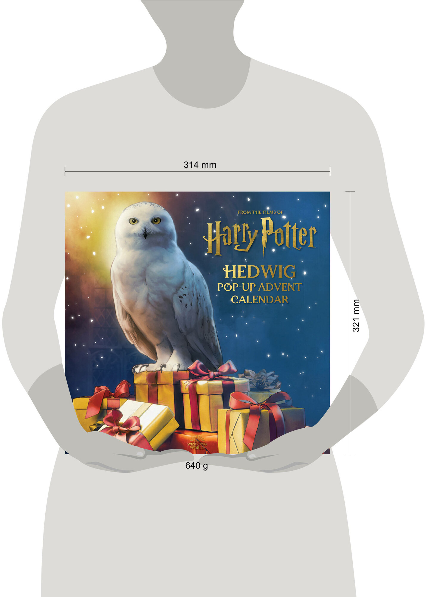 Harry Potter: Hedwig Pop-up Advent Calendar - фото №2