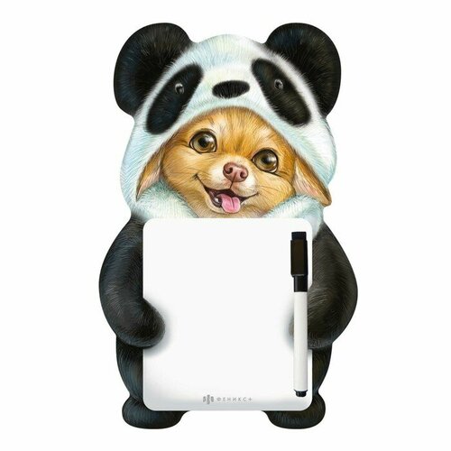 Доска магнитно-маркерная 172 х 270 мм Феникс Чихуахуа с маркером-щеткой комплект из 7 шт 2357₽