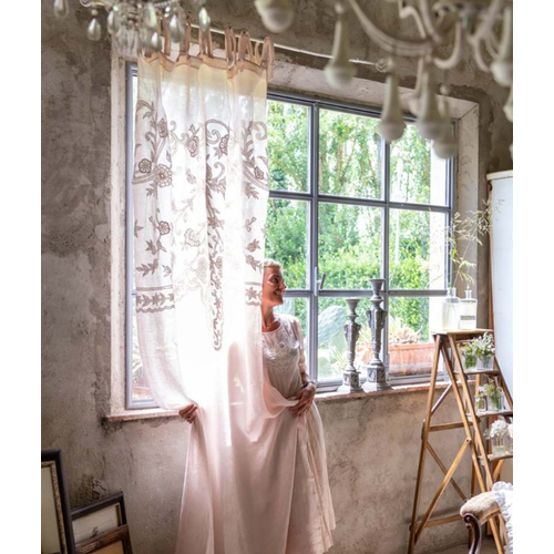 Шторагардинатюль вышитая для комнаты 140х290 см BLANC MARICLO 45880₽