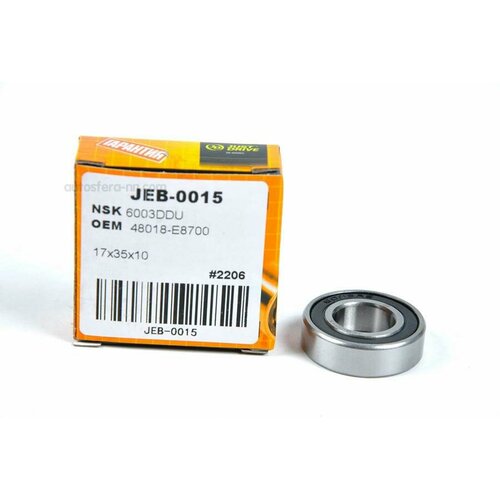 JUST DRIVE JEB0015 Подшипник закрытыйрезина 173510 6003-2RS 886₽