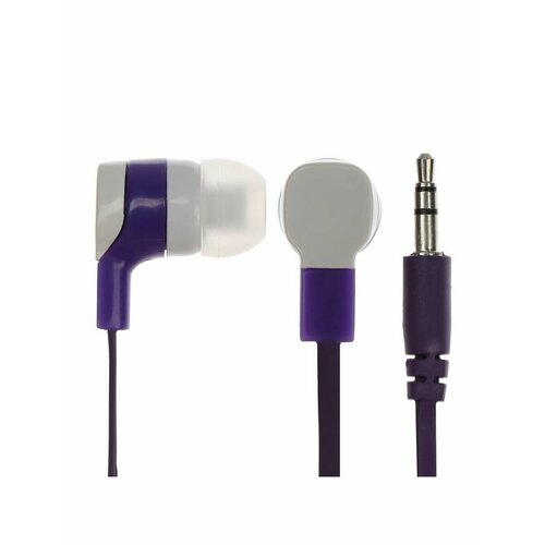 Наушники LuazON VBT 17 вакуумные плоский провод микс 390₽