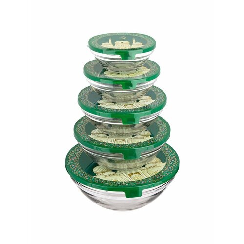 Набор миски с крышкой 150/250/450/630/1150 мл