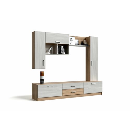 Мебель для гостиной, стенка в гостиную Луиза, 2100х470х1820