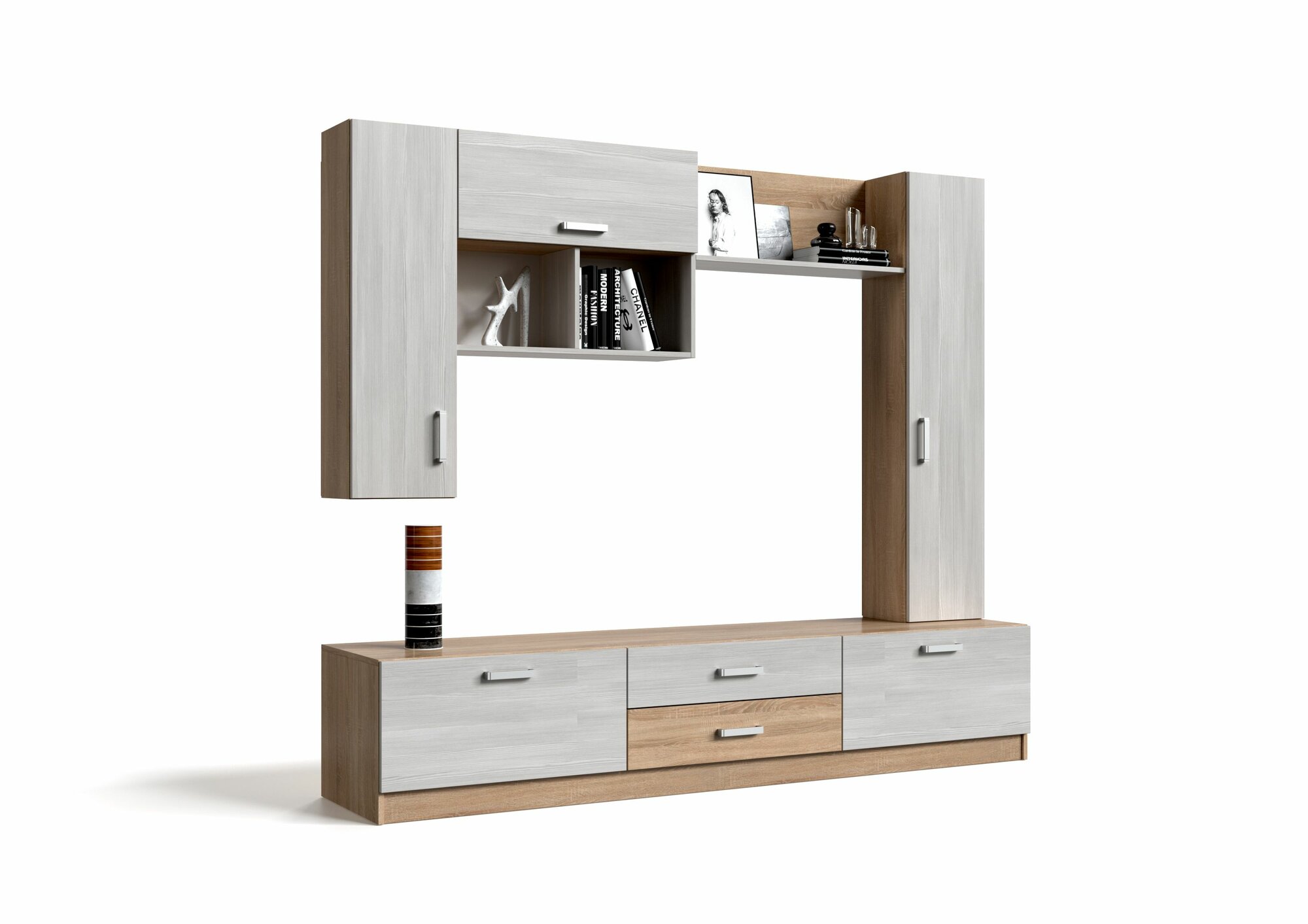 фото Раум покупай с умом / Мебель для гостиной, стенка в гостиную Луиза, 2100х470х1820