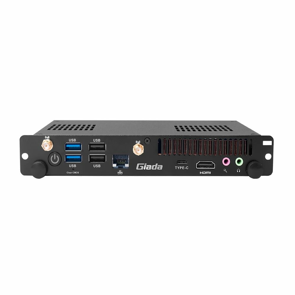 Платформа системного блока с ЦПУ Giada PC612-1215U, Intel® Core i3-1215U, SOC Intel® UHD graphics,1*HDMi 4K DP1.4 (JAE) HDMi2.0 (JAE),2*SO-DIMM DDR4 3