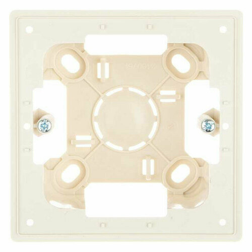 S24 Коробка для накладного монтажана 1 пост, сл. кость