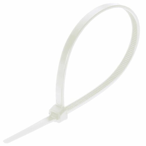 Нейлоновые хомуты Ultima 4.8х250 мм, белые, 100 шт, пакет 152007