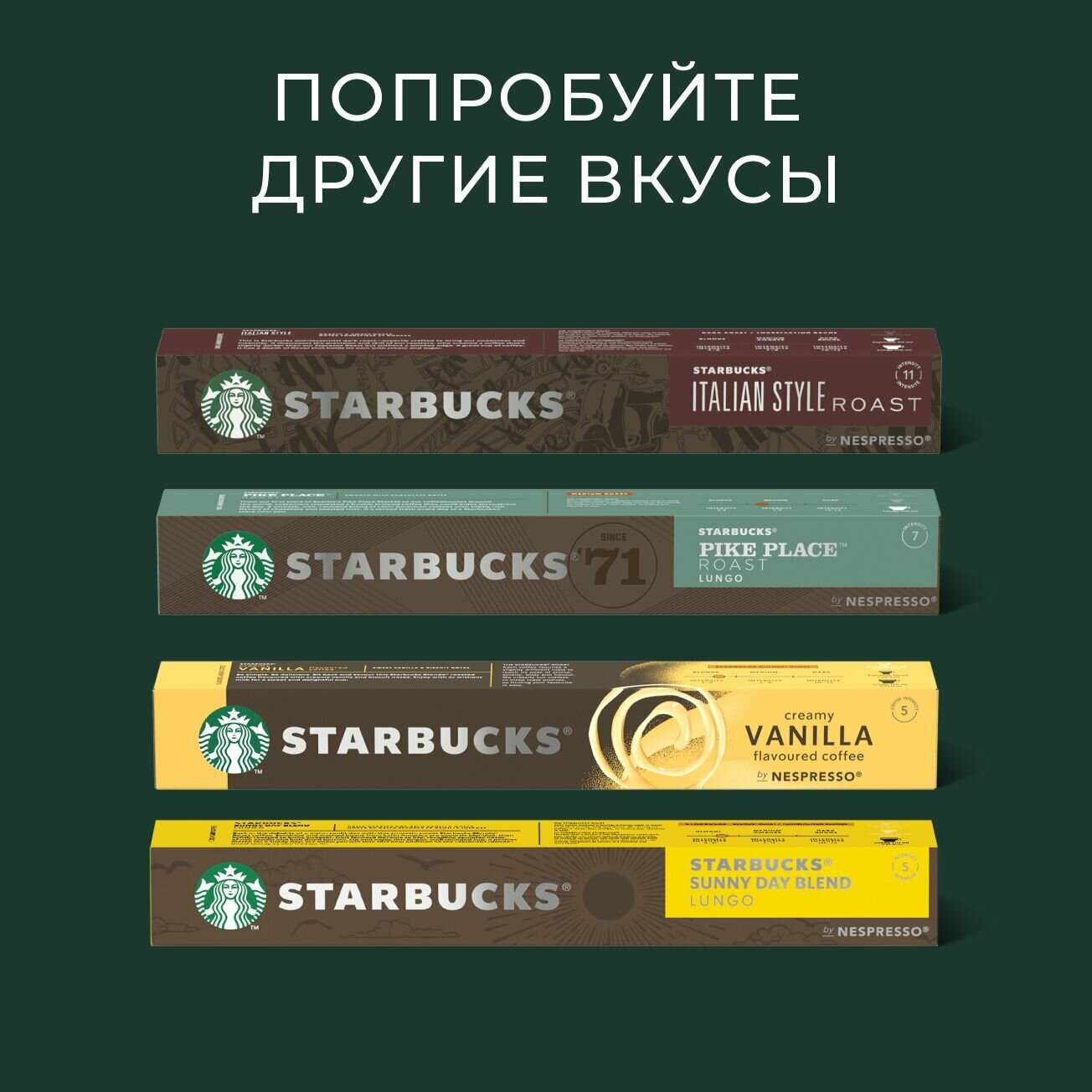 Кофейные капсулы Starbucks Nespresso Sweet & Salted Caramel 10 капсул по 51 г (Из Финляндии) - фотография № 10