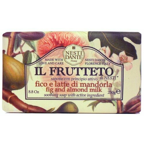 Мыло Nesti Dante IL FRUTTETO Инжир и миндальное молоко / Fig and almond milk 250 г