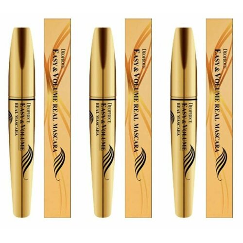 DEOPROCE Тушь для ресниц объемная DEOPROCE EASY VOLUME REAL MASCARA 3 шт 2703₽