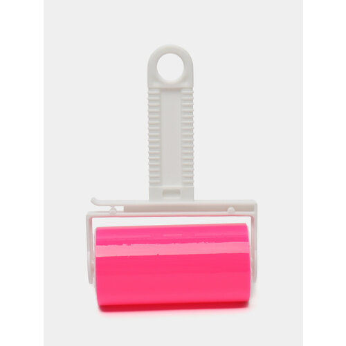 Многоразовый ролик для чистки одежды мебели и плюшевых игрушек Цвет Розовый 599₽