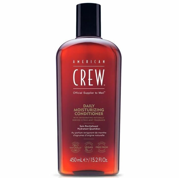 American CREW DAILY MOISTURIZING CONDITIONER 450 мл США. Кондиционер для волос ежедневный увлажняющий.