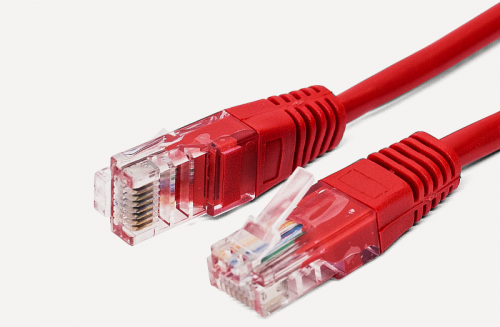 Изображение товара Патч-корд U/UTP Filum FL-U5-2M-R (CCA, PVC, кат. 5е) 2м красный