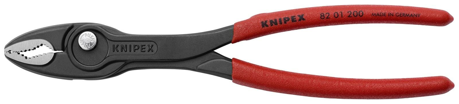 Клещи захватные с пластмассовыми ручками KNIPEX TwinGrip KN-8201200