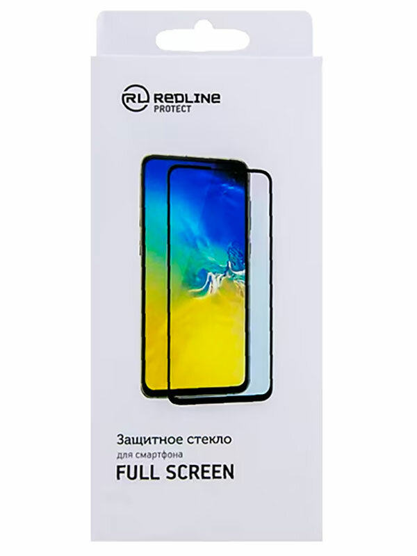 Защитное стекло RedLine для Huawei P40 Lite E 3D Full Glue (черная рамка) - фото №4