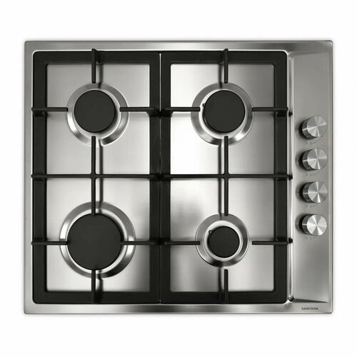 Встраиваемая газовая панель Samtron HM X6230 60см серебристый электроподжиг газконтроль 1906000₽
