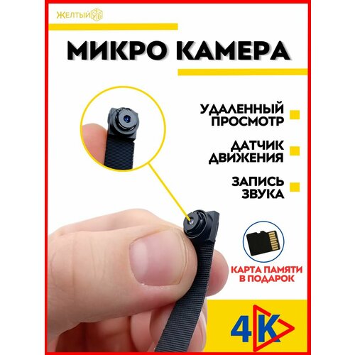 Мини видеокамера с удаленным просмотром 1350000₽