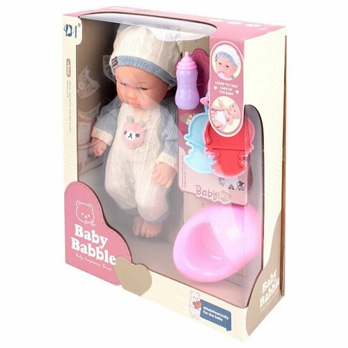 Кукла пупс с аксессуарами Новорожденный малыш Подарок девочке 18 см 1293₽