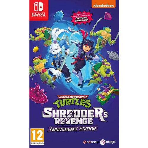 TMNT Teenage Mutant Ninja Turtles (Черепашки Ниндзя): Shredder's Revenge Юбилейное Издание (Anniversary Edition) (Switch) английский язык