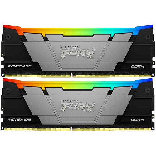 Оперативная память Kingston DDR4 32GB 2x16GB 3600Mhz FURY Renegade Black RGB KF436C16RB12AK232 1319900₽