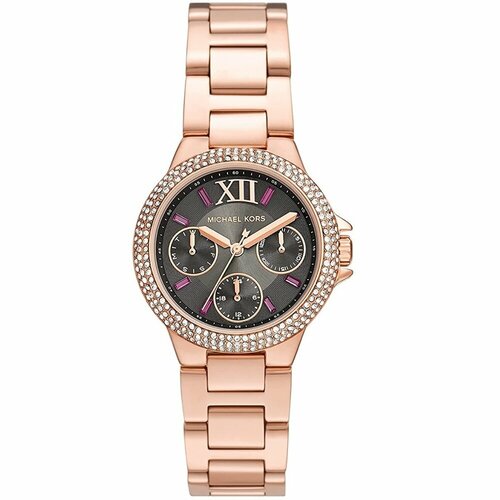 наручные часы karen millen розовое золото Наручные часы MICHAEL KORS Camille MK6983, черный