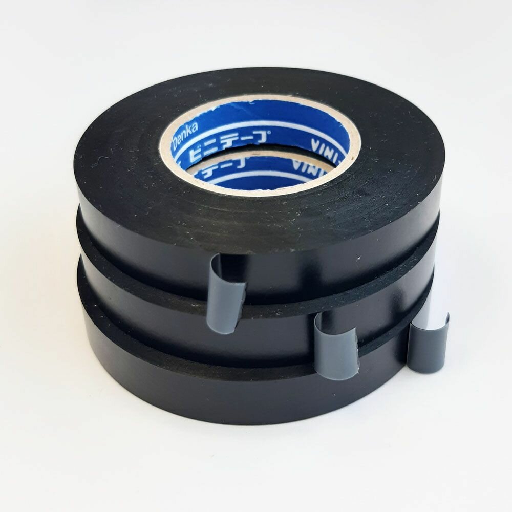 фото Узкая Японская Denka Vini-Tape 234 W * 3шт по 20метров * ширина 10мм