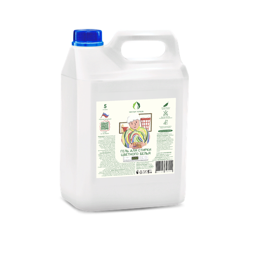 Гипоаллергенный гель для стирки белого белья 5 л Чистая польза 1320₽
