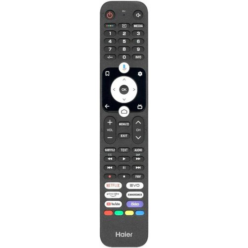 Пульт Haier HTR-U32R okko, кинопоиск оригинальный 32 телевизор haier 32 smart tv s1 2023 va черный