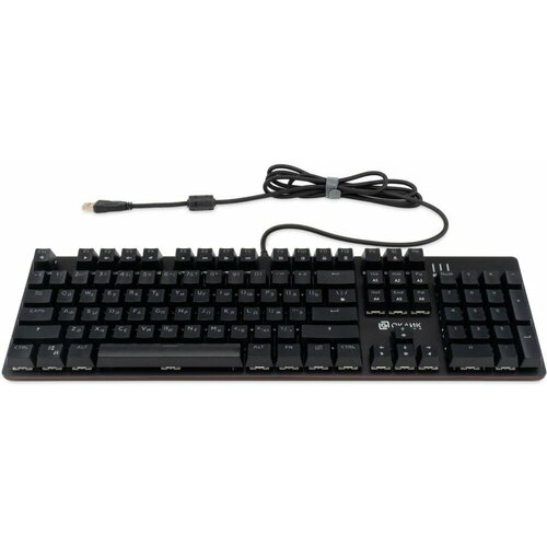 Клавиатура Оклик 990 G2 механическая черный USB Multimedia for gamer LED 1875240 818700₽