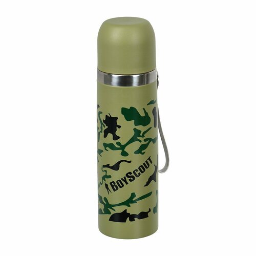 Термос BOYSCOUT c металлической колбой 05 л нержавеющая сталь 61070 1715₽