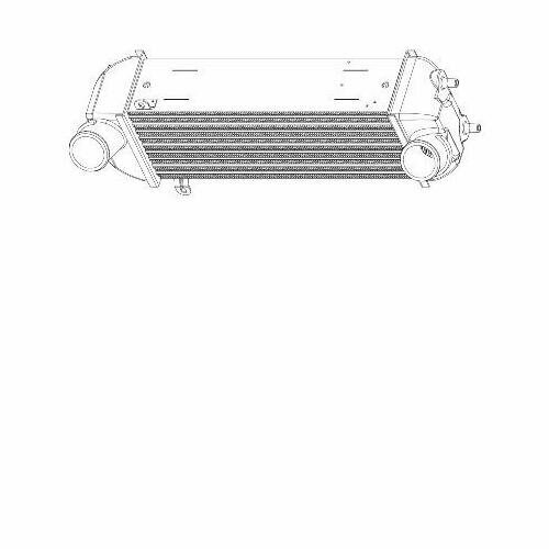 Интеркулер для а/м Kia Sorento (09-)/Hyundai Santa Fe (12-) 2.2CRDi LRIC082F0 luzar 1шт