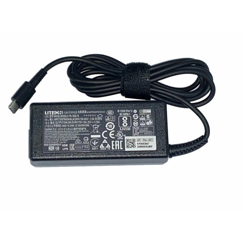 Блок питания (зарядка) для ноутбука Huawei 20V 3.25A 65W разъём Type-c