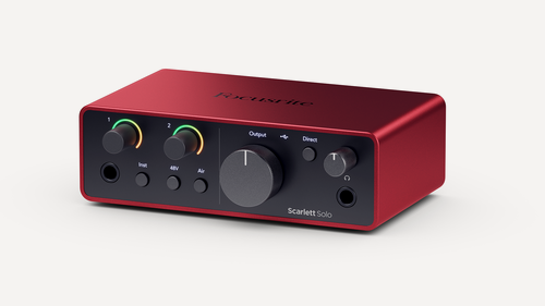 Изображение товара FOCUSRITE Scarlett Solo Gen аудиоинтерфейс USB, 2 входа/2 выхода
