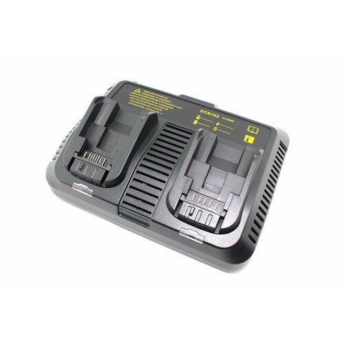 Зарядное устройство DeWalt DCB102 12-20V 3A Li-ion dcb102 dual battery charger for dewalt 12v 14 4v 18v dcb101 dcb200 dcb140 dcb105 tool power charger dcb102 with usb eu us plug